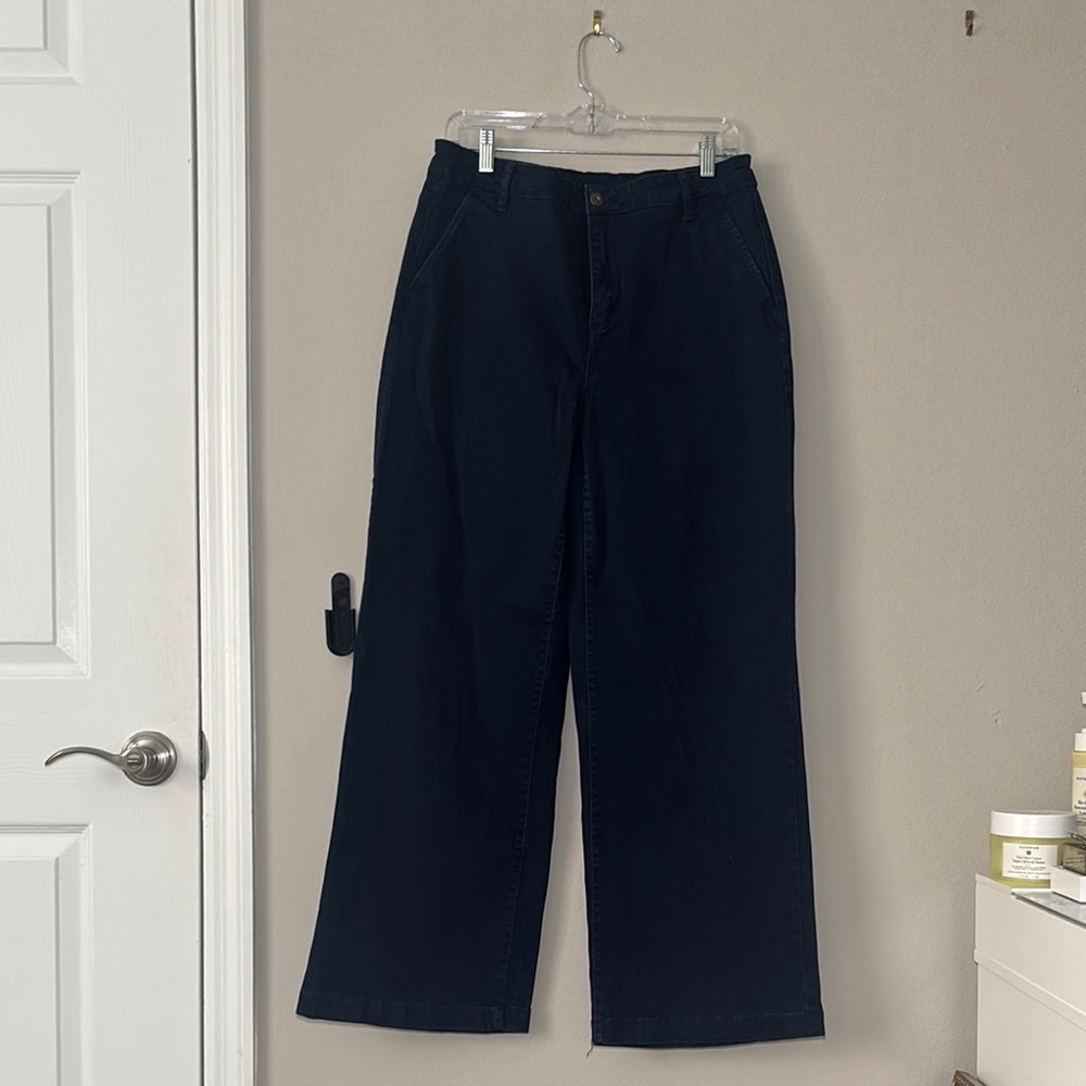Style & Co Wide Leg Navy Pants